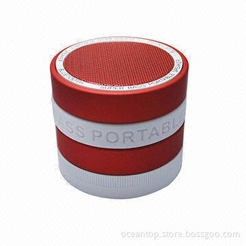 Mini Bluetooth Wireless TF + BT Stereo Sound Speaker with 360° Volume Adjustment